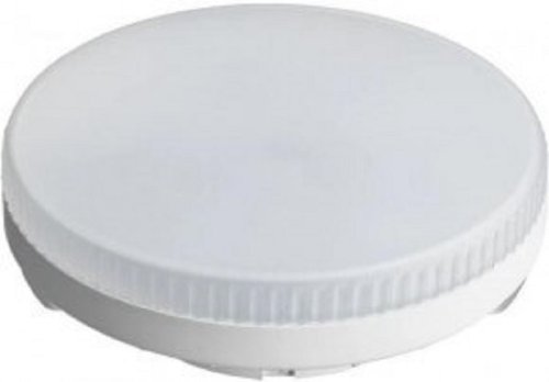 Лампа светодиодная iSvet GX Таблетка GX53 220В 10Вт 6000К 75х24мм картинка 